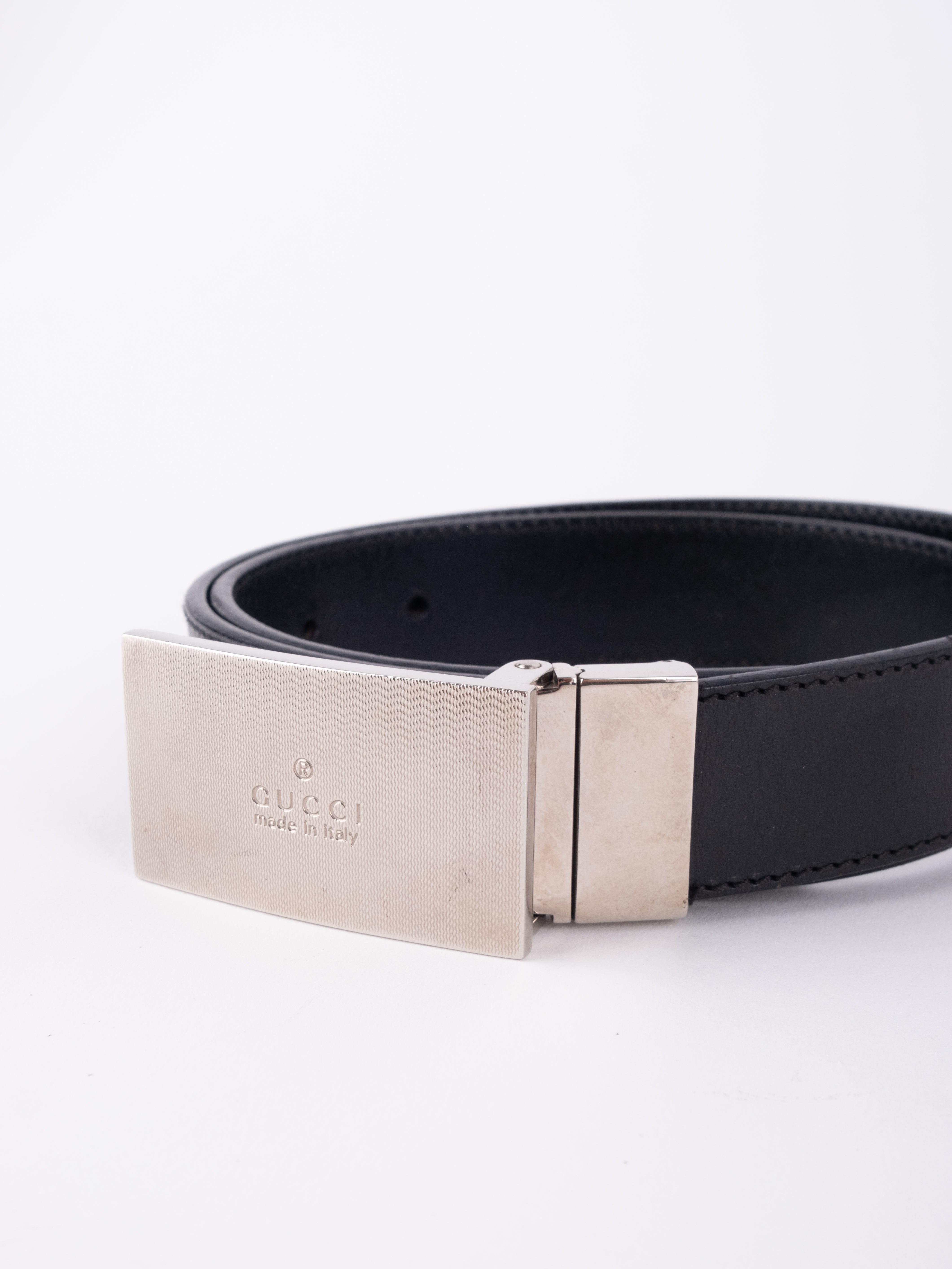 Gucci Plaque Belt 75 cm