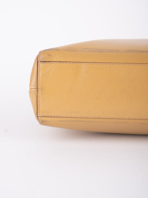 PRADA Vintage Mustard Top Handle Bag
