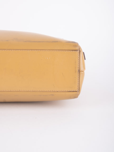 PRADA Vintage Mustard Top Handle Bag