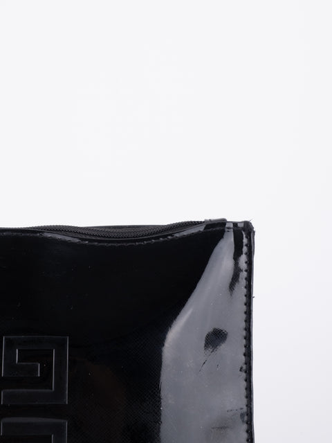 GIVENCHY Vintage Black Logo Pouch