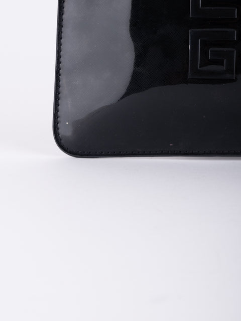 GIVENCHY Vintage Black Logo Pouch