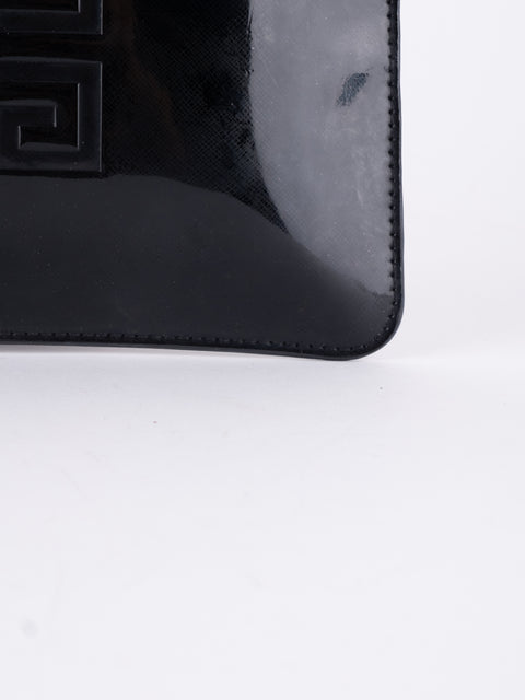 GIVENCHY Vintage Black Logo Pouch