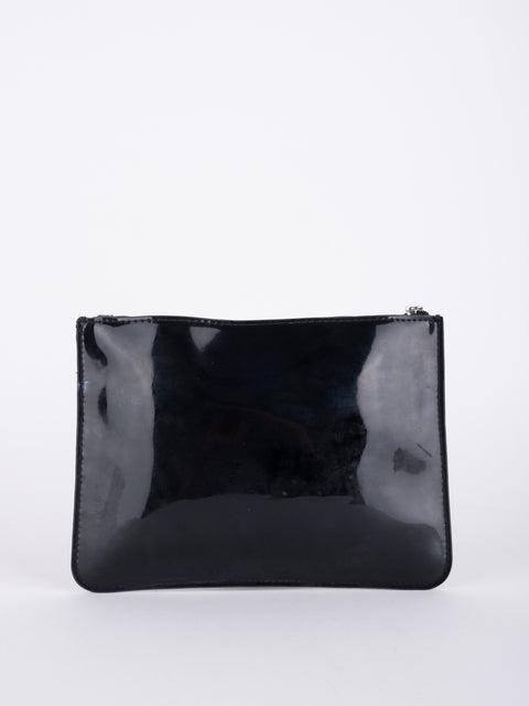 GIVENCHY Vintage Black Logo Pouch