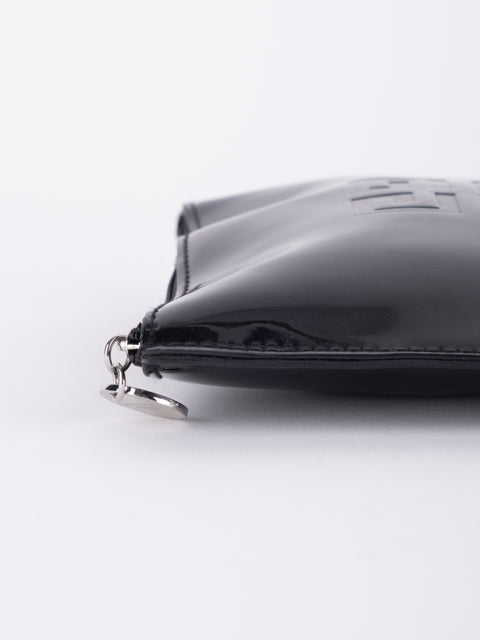 GIVENCHY Vintage Black Logo Pouch