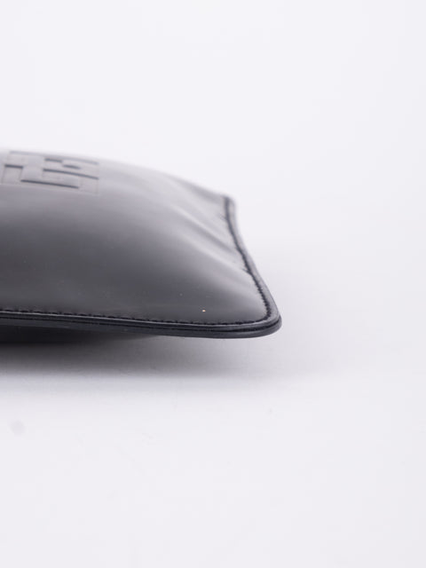 GIVENCHY Vintage Black Logo Pouch