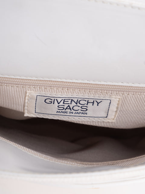 GIVENCHY Vintage White Mini Shoulder Bag