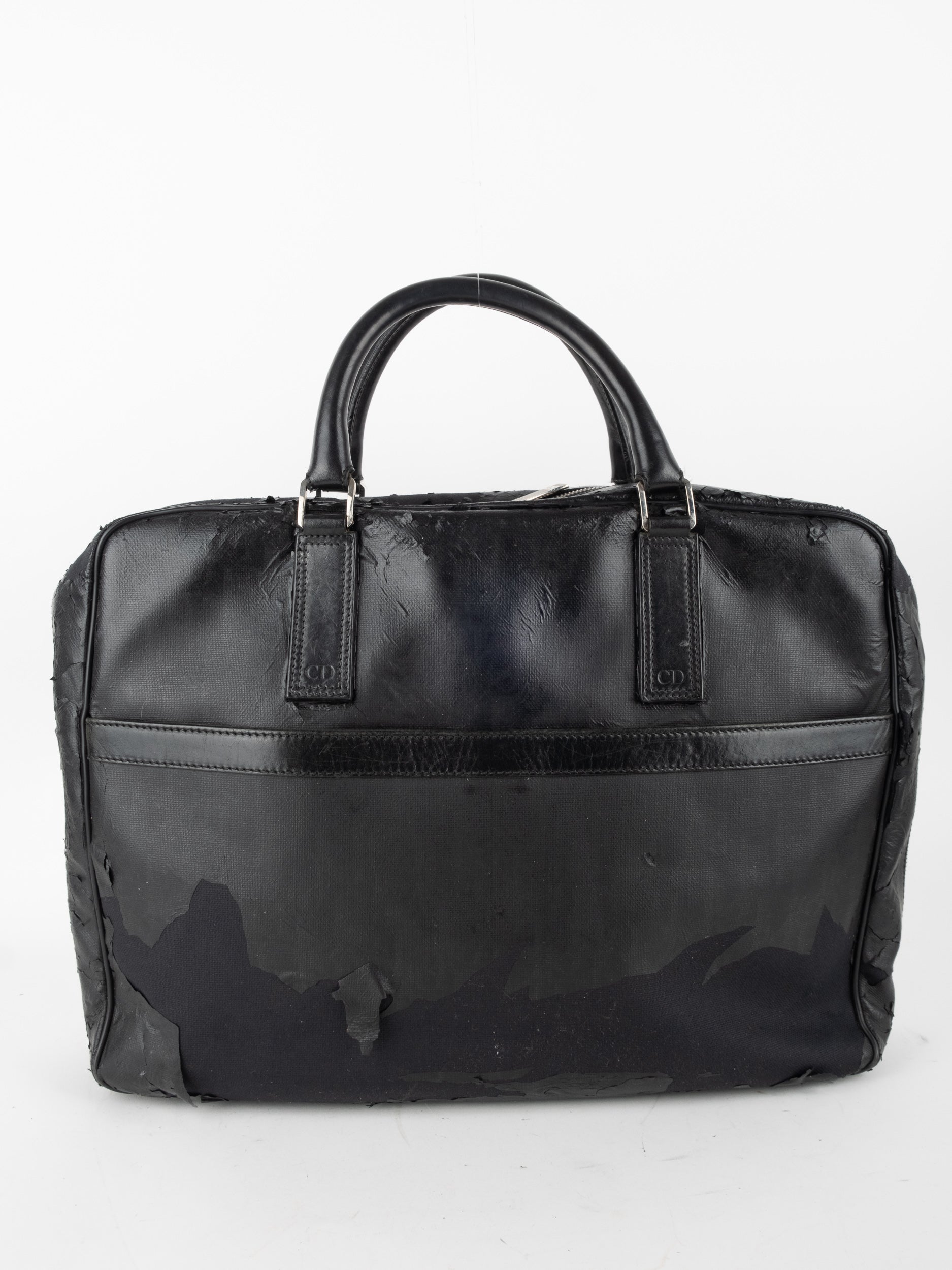 Dior Vintage Leather Document Briefcase