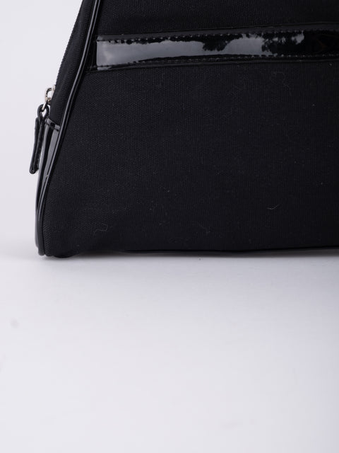 GIVENCHY Vintage Black Structured Top Handle Bag