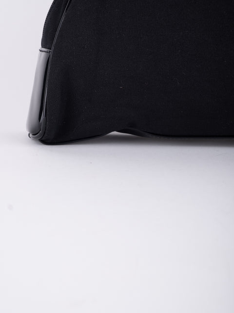 GIVENCHY Vintage Black Structured Top Handle Bag