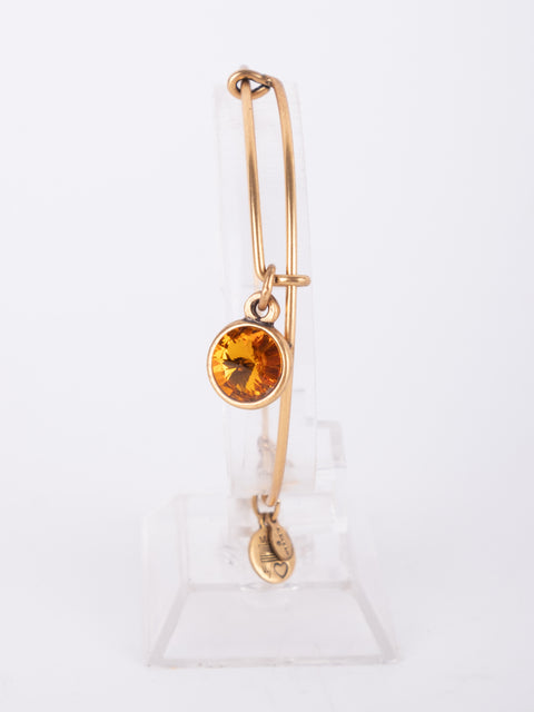 Vintage Gold-Tone Charm Bracelet