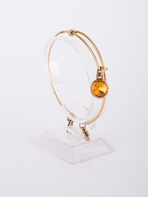 Vintage Gold-Tone Charm Bracelet