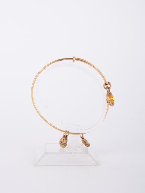 Vintage Gold-Tone Charm Bracelet
