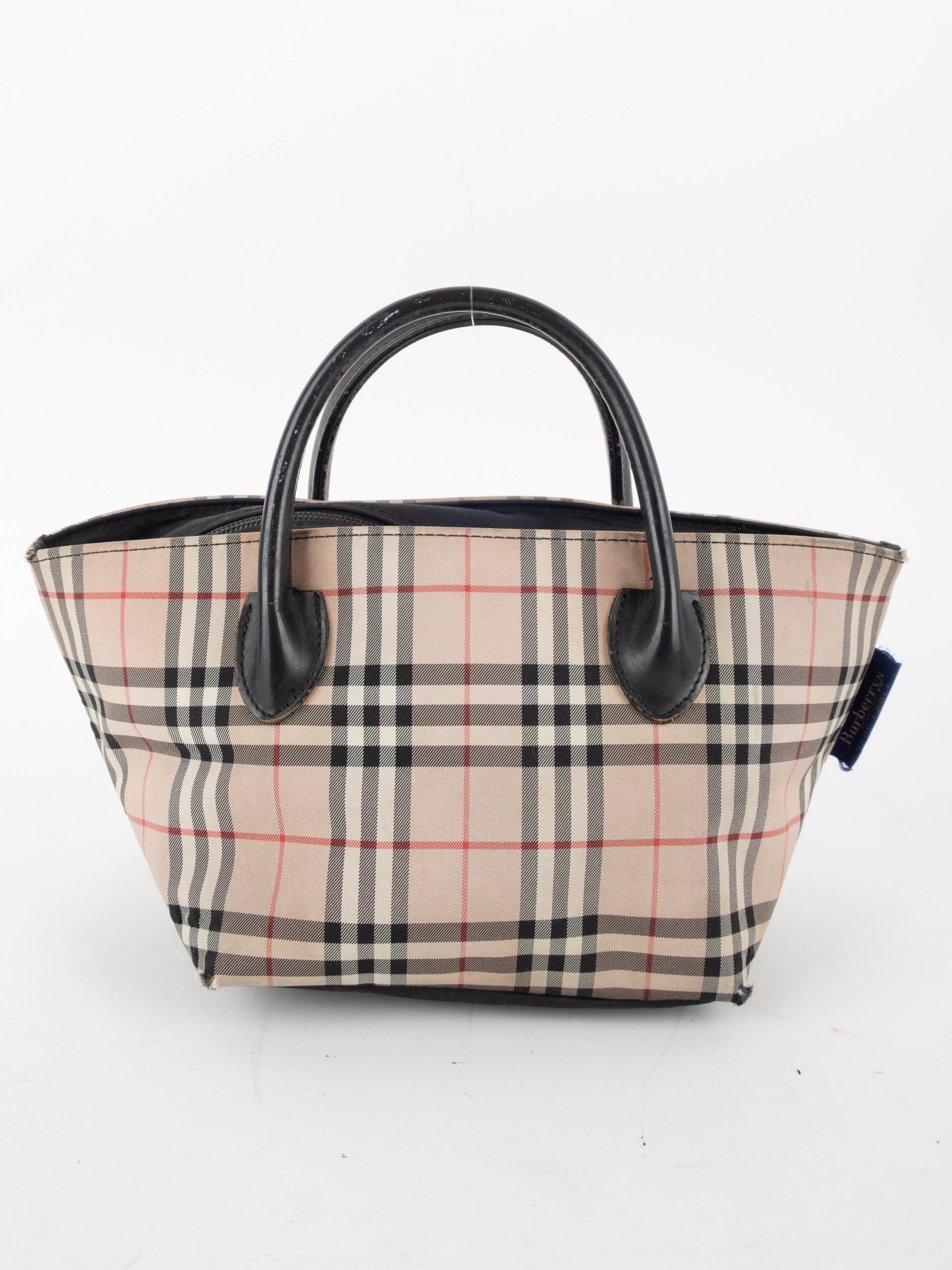 Burberry Vintage Nova Check Mini Tote Bag