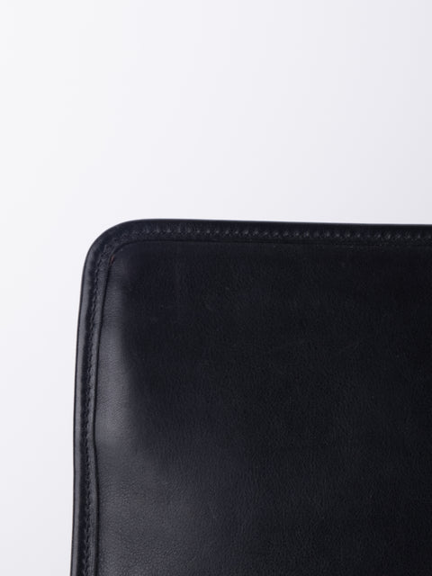 Coach Black Leather Clutch Bag