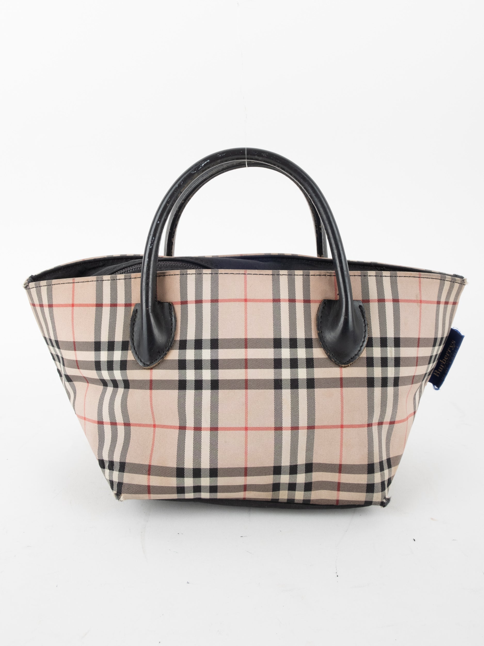 Burberry Vintage Nova Check Mini Tote Bag