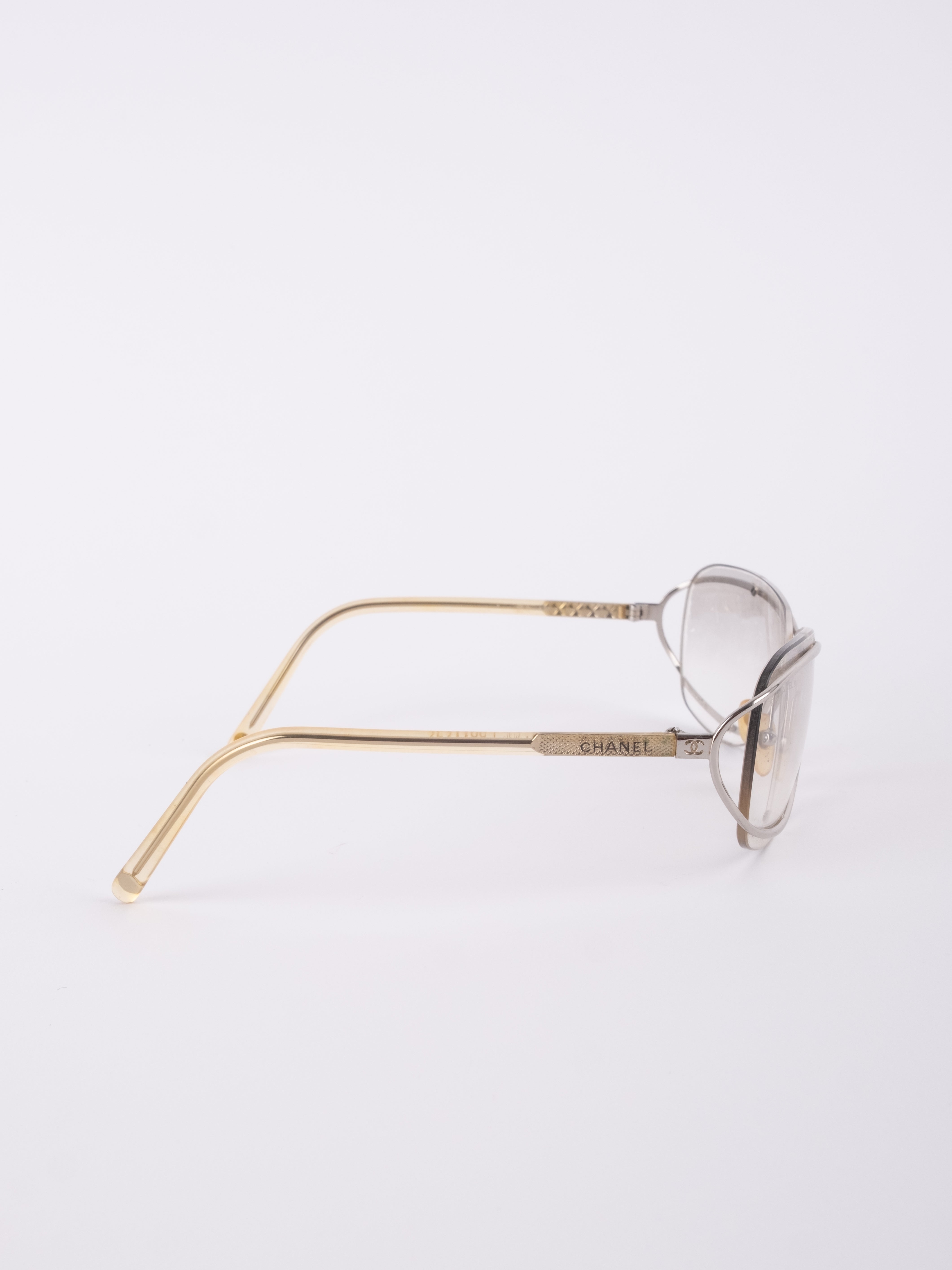 Chanel Vintage Rimless Sunglasses