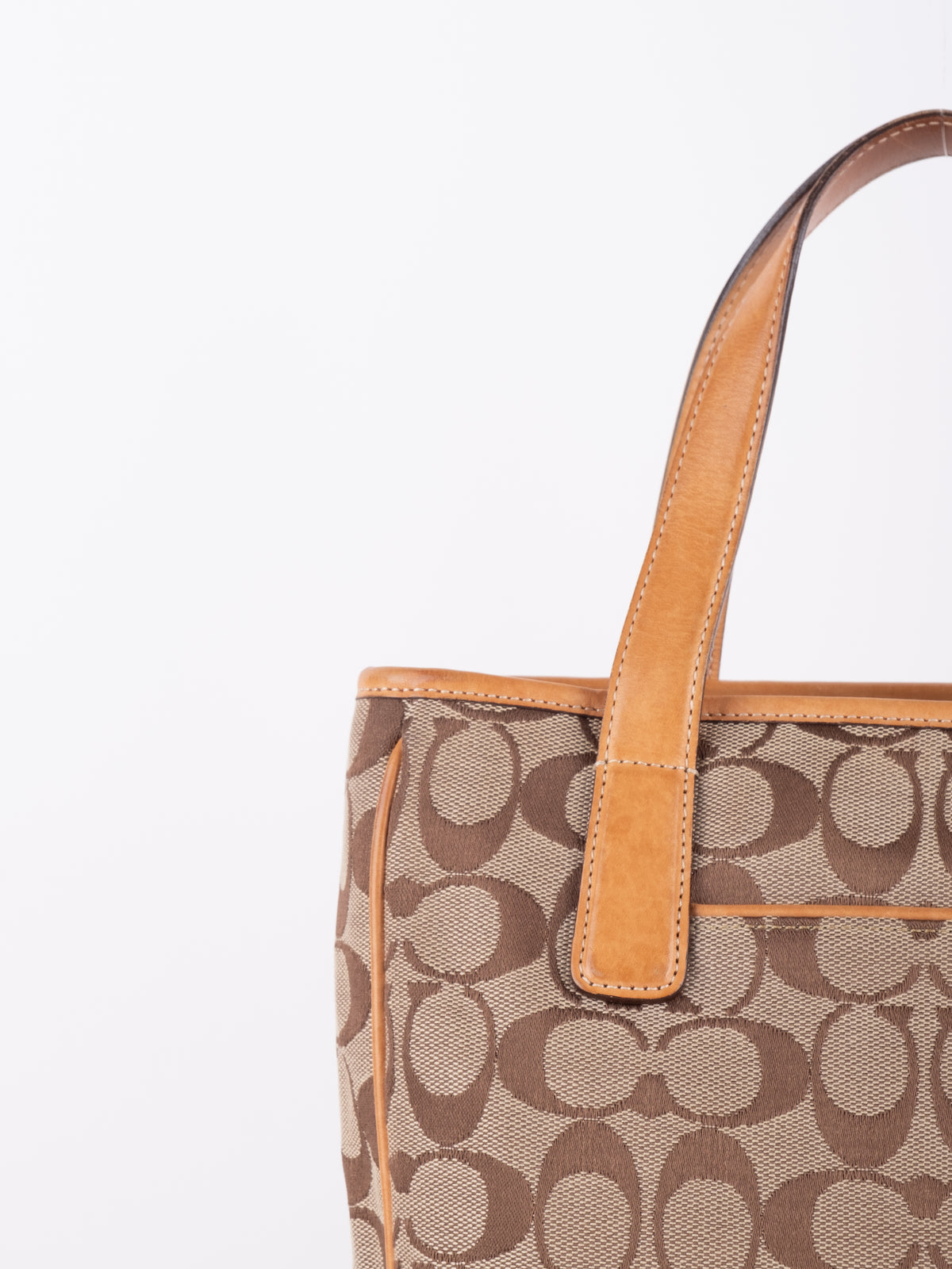 Coach Vintage Signature Small Tote Bag