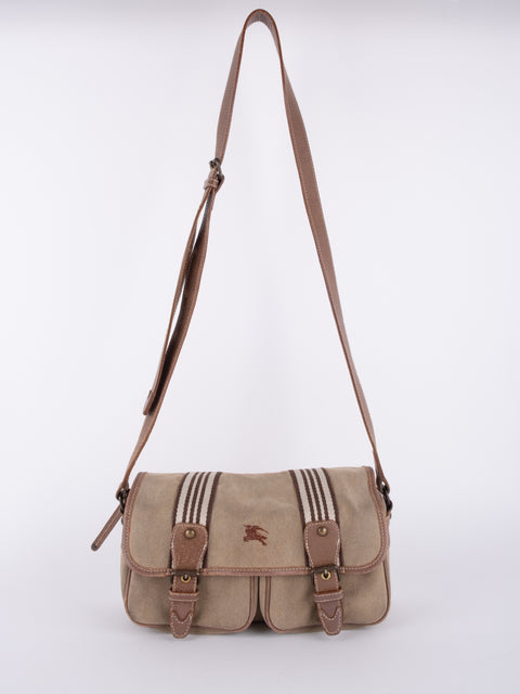 BURBERRY Vintage Check Messenger Bag