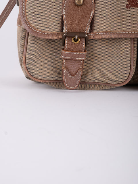 BURBERRY Vintage Check Messenger Bag