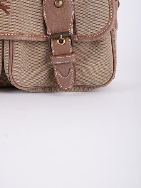 BURBERRY Vintage Check Messenger Bag
