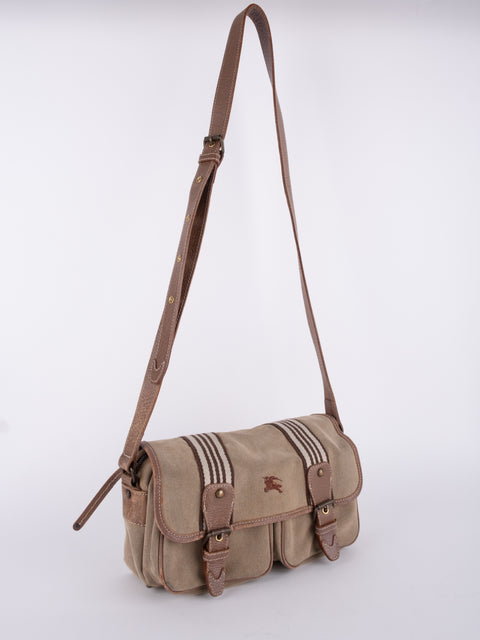 BURBERRY Vintage Check Messenger Bag
