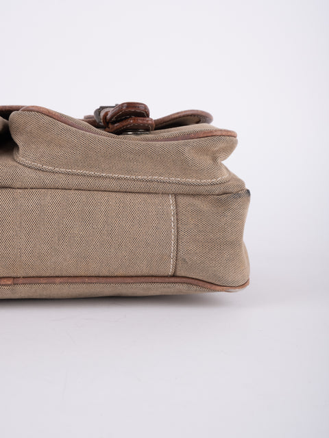 BURBERRY Vintage Check Messenger Bag