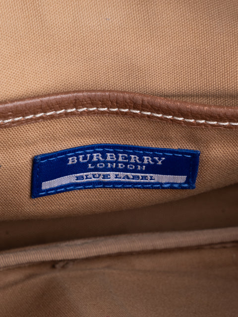 BURBERRY Vintage Check Messenger Bag