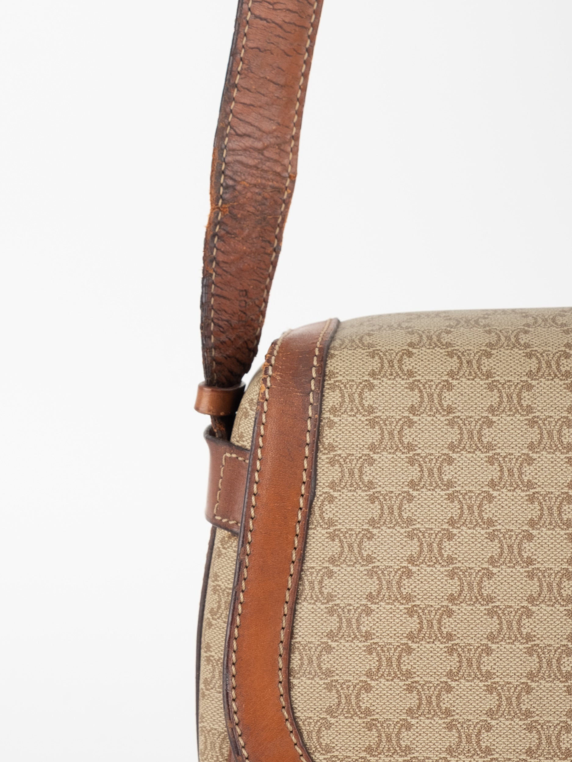 CELINE Vintage Macadam Crossbody Bag