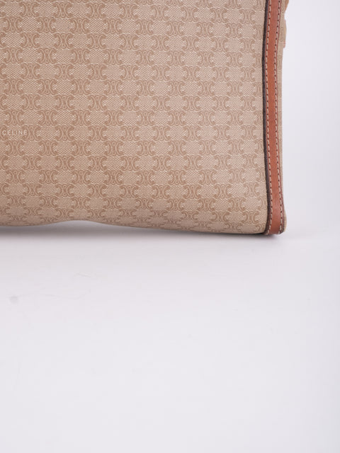 CELINE Vintage Macadam Zip Pouch