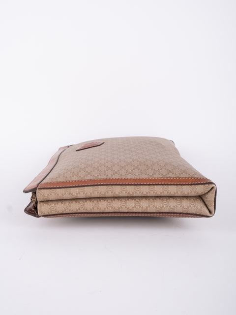 CELINE Vintage Macadam Zip Pouch