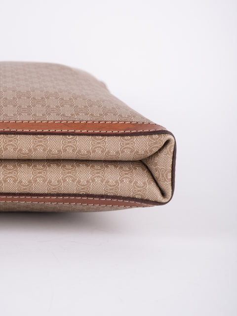 CELINE Vintage Macadam Zip Pouch