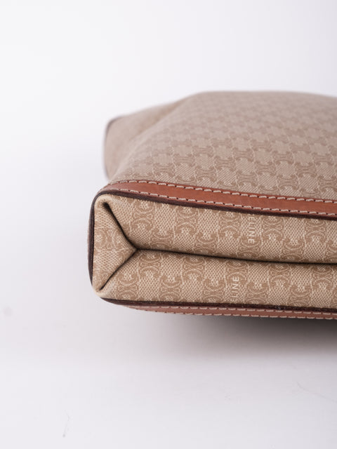 CELINE Vintage Macadam Zip Pouch