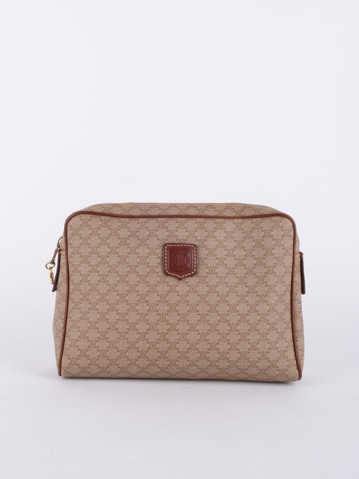 Celine Vintage Macadam Clutch Bag