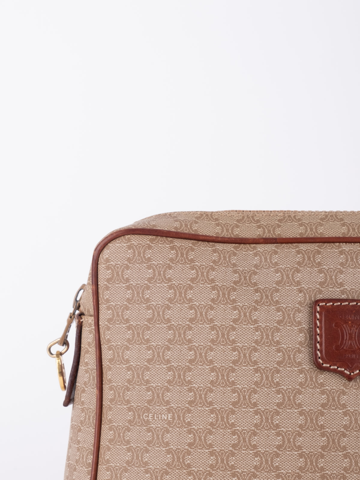 Celine Vintage Macadam Clutch Bag
