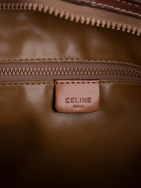 CELINE Vintage Macadam Zip Pouch