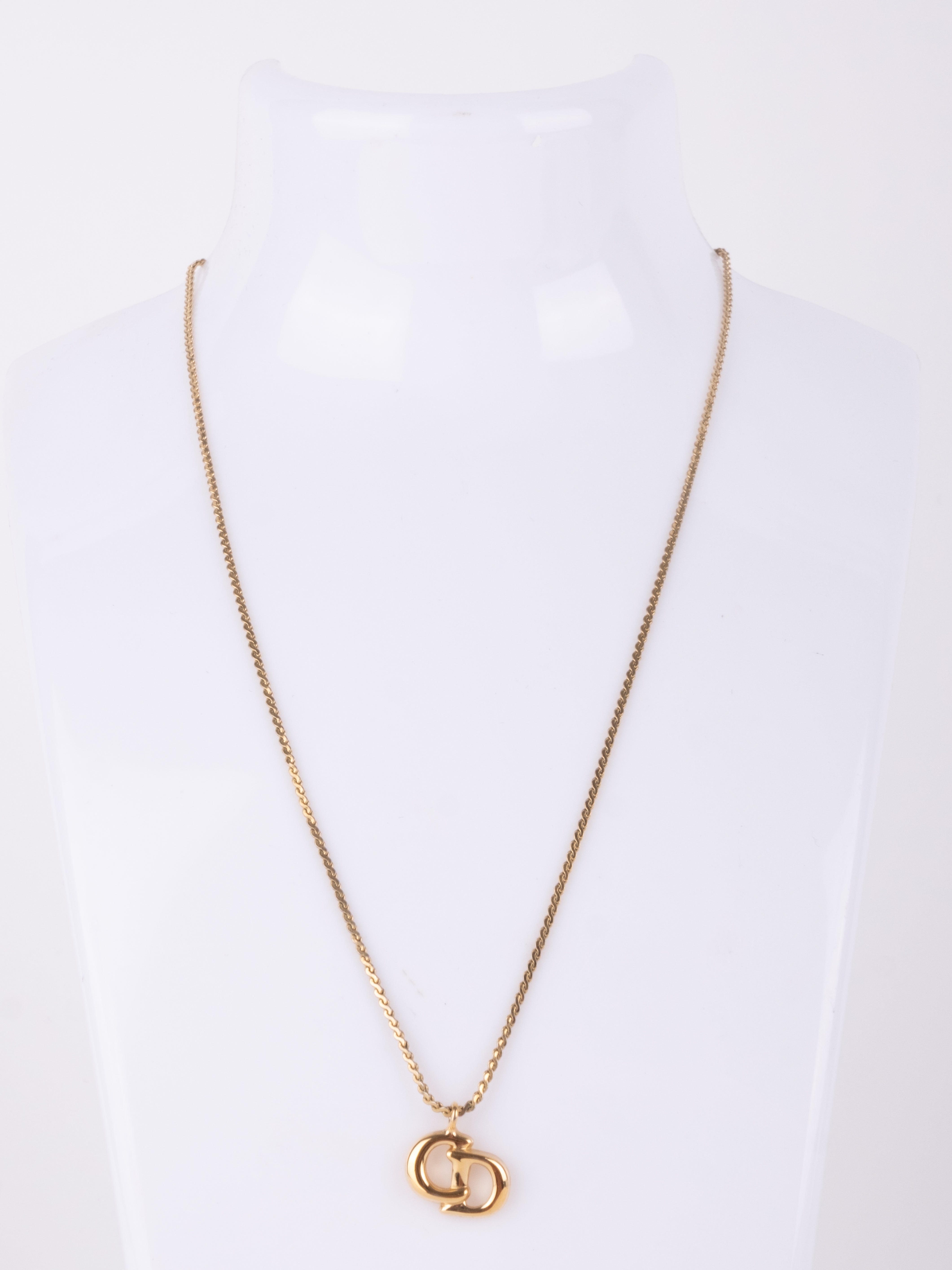 Christian Dior CD Necklace