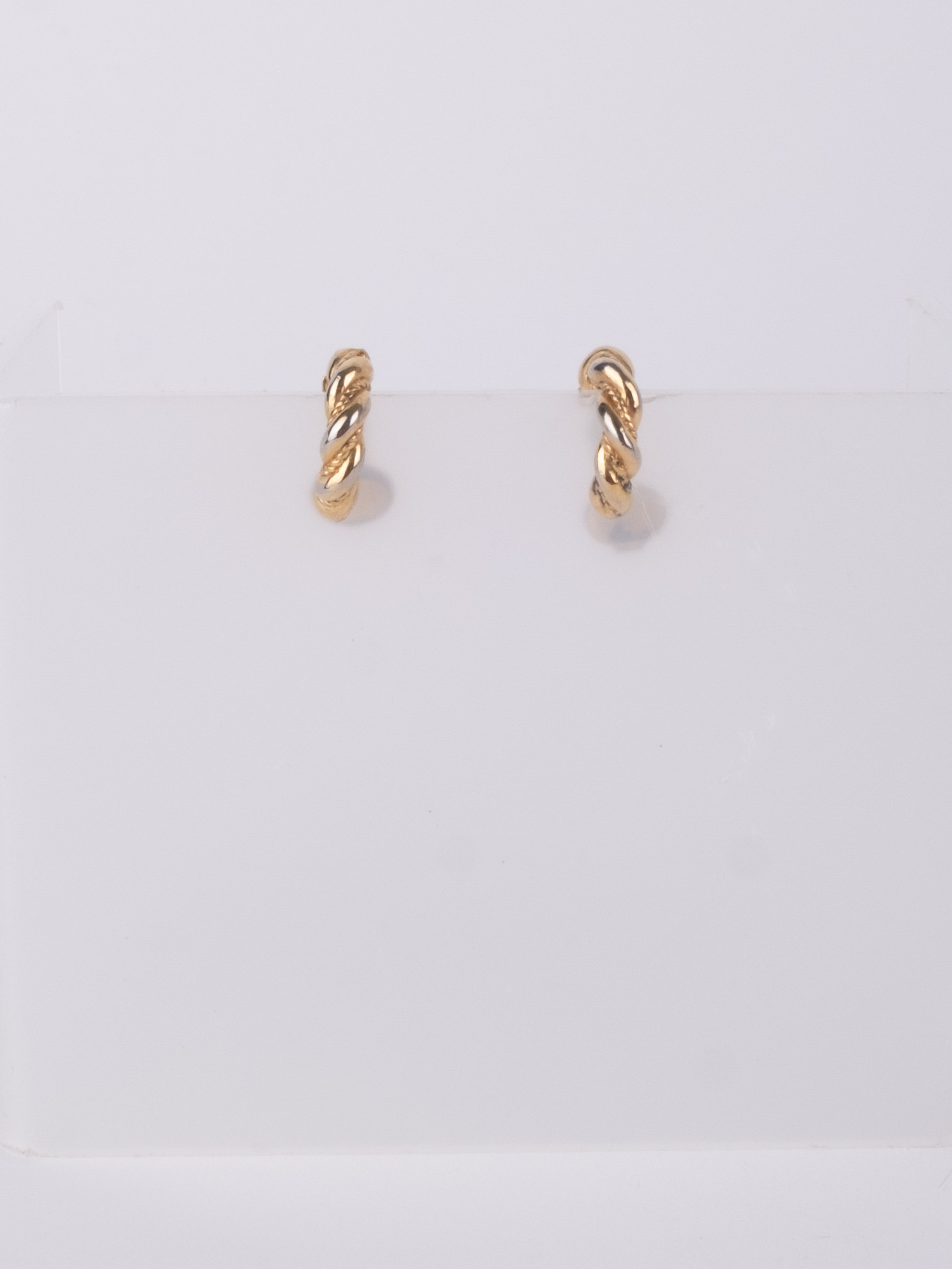 Christian Dior Logo Stud Earrings