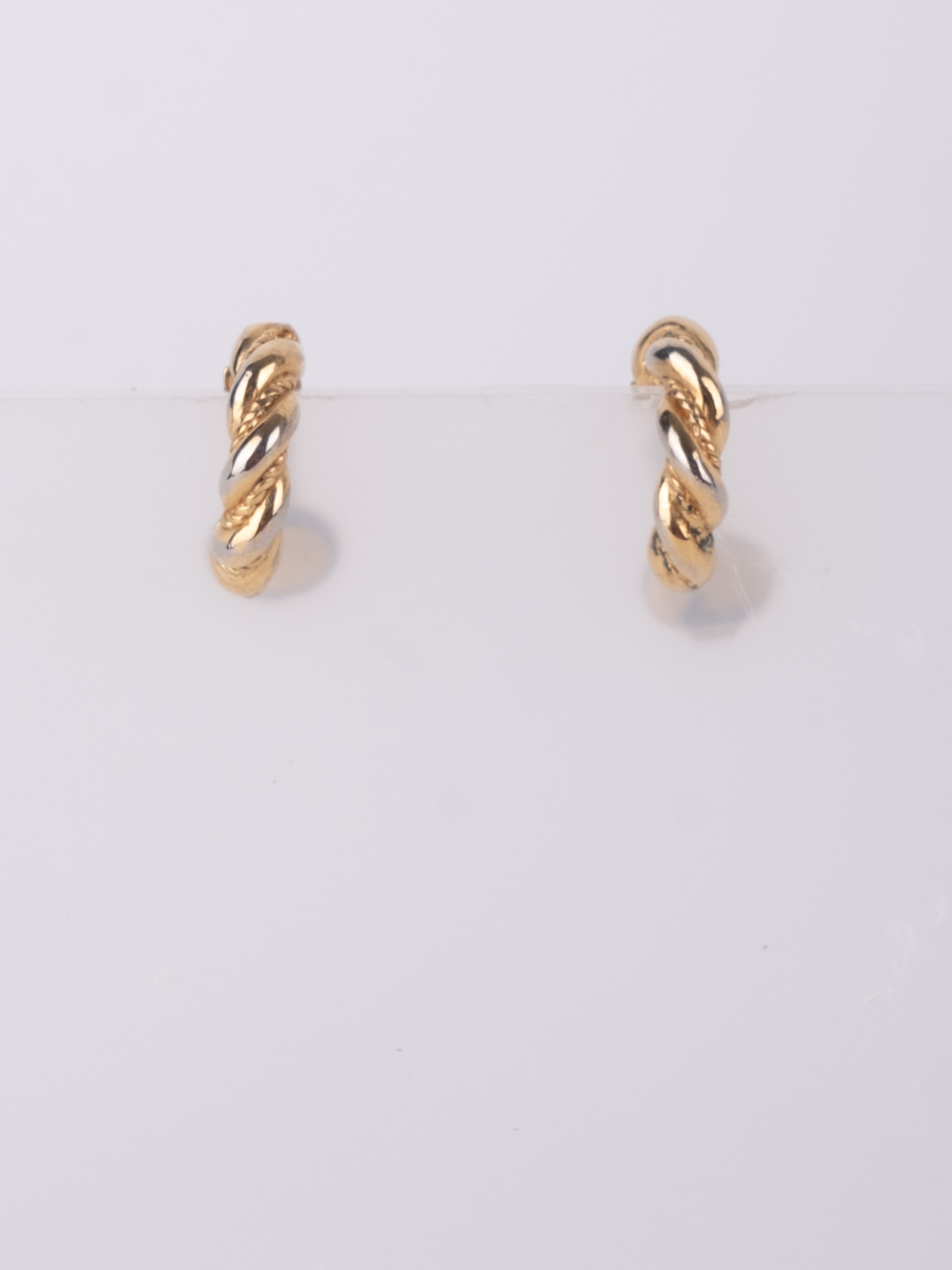 Christian Dior Logo Stud Earrings