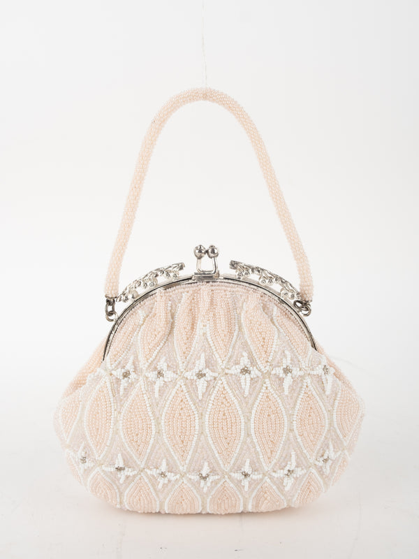 Vintage Beaded Evening Bag Inspired by Judith Leiber