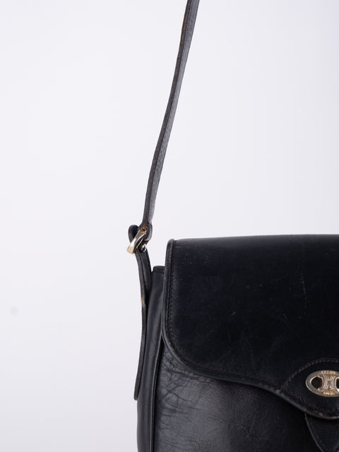 CELINE black vintage bag