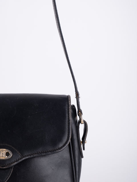 CELINE black vintage bag
