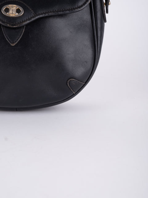 CELINE black vintage bag