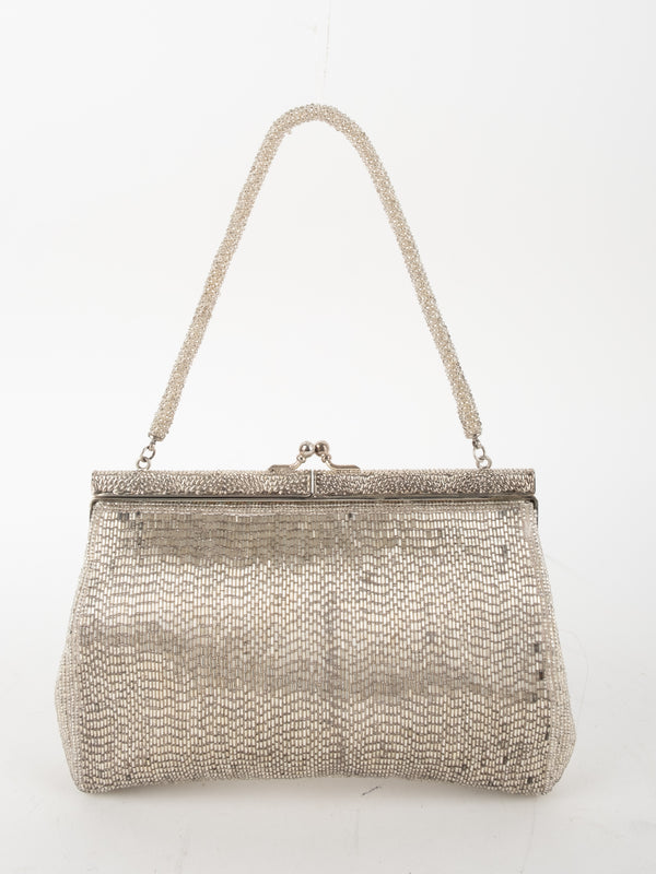 Vintage Beaded Evening Bag Inspired by Judith Leiber