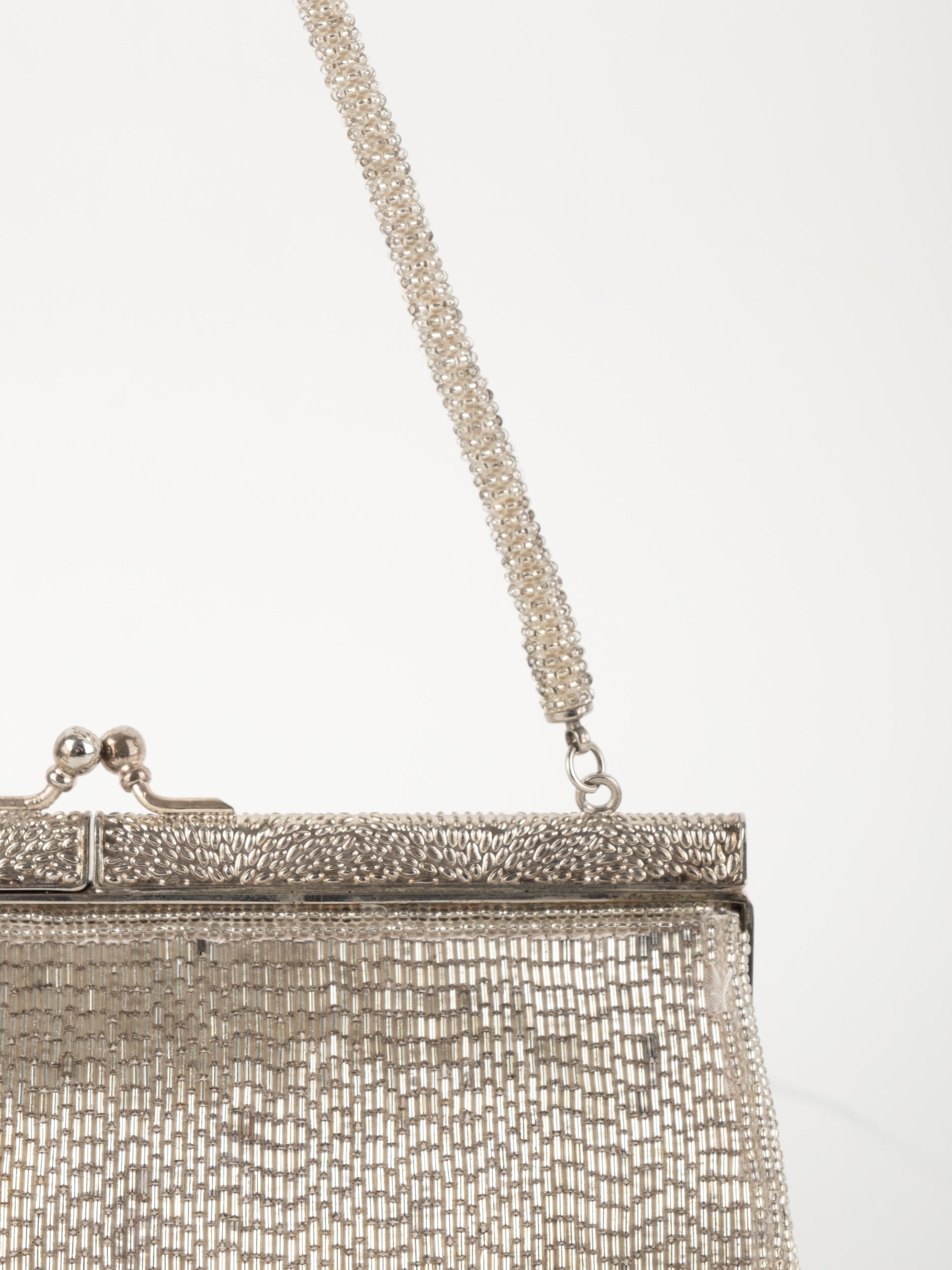 Vintage Beaded Evening Bag Inspired by Judith Leiber