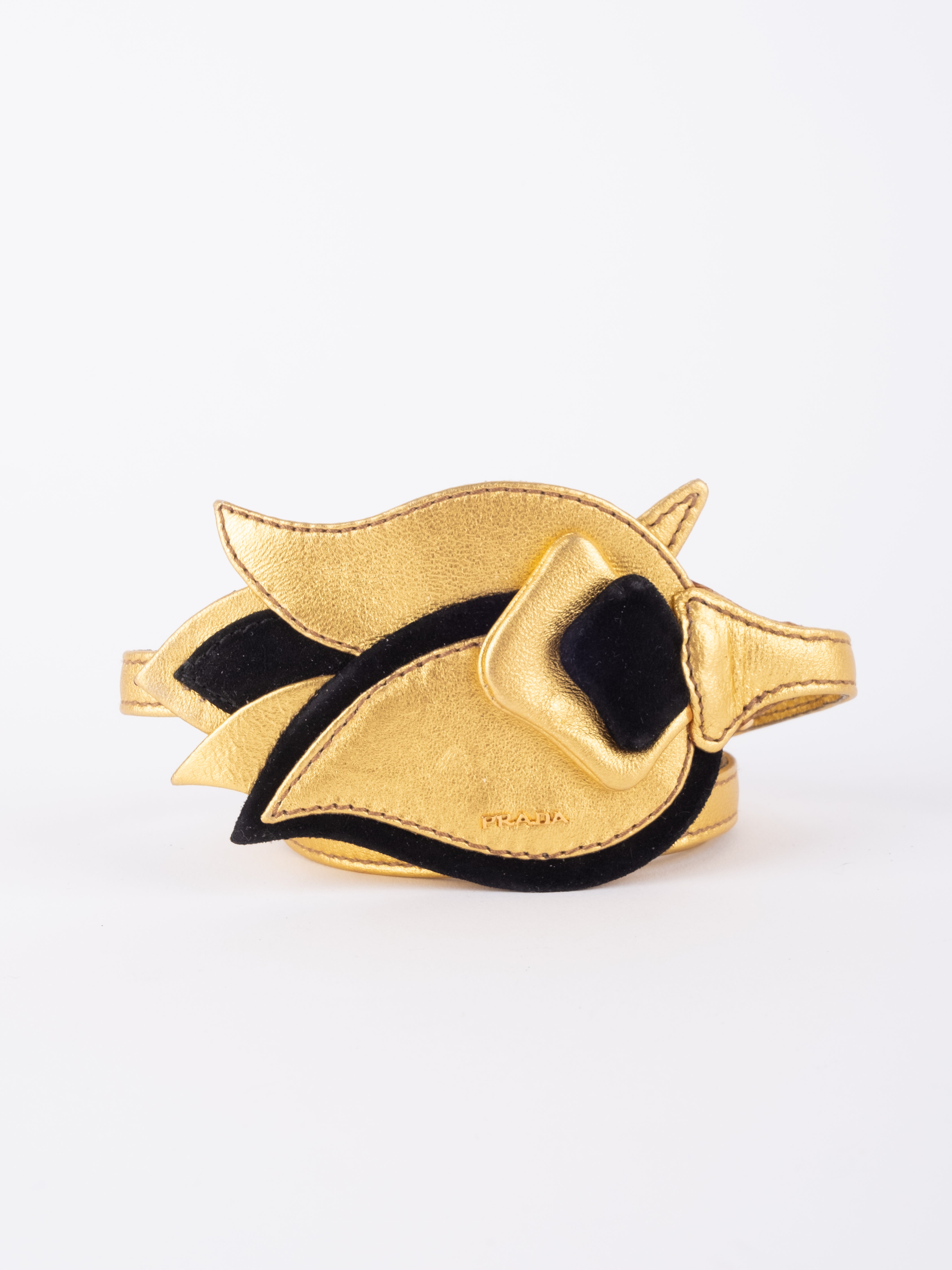 Prada Cat Buckle Belt