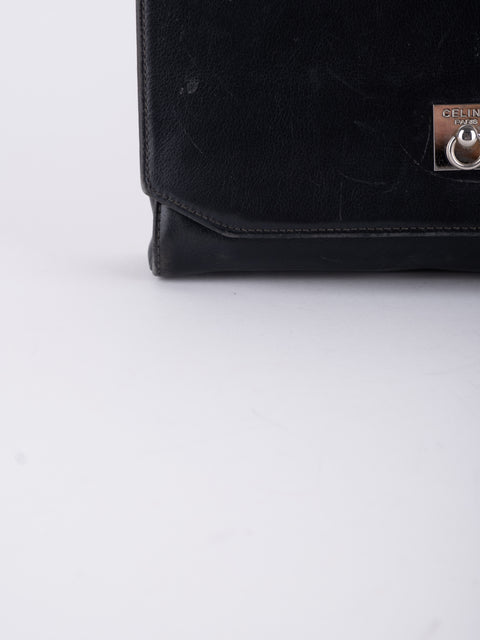 CELINE black vintage bag