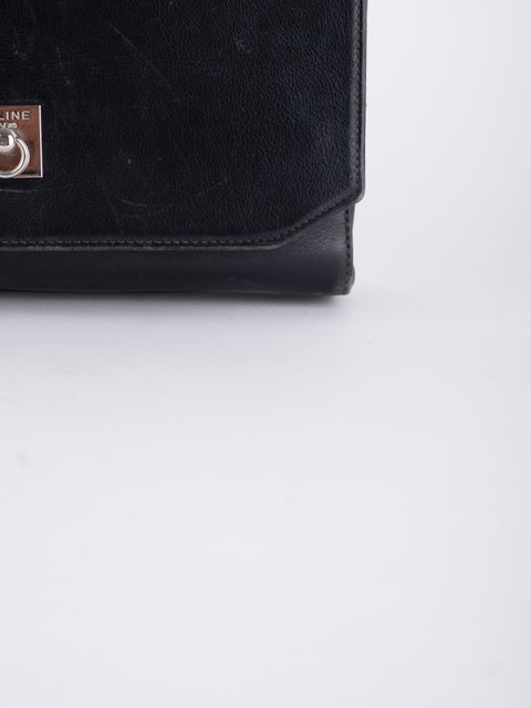 CELINE black vintage bag