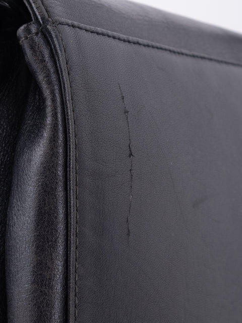 CELINE black vintage bag