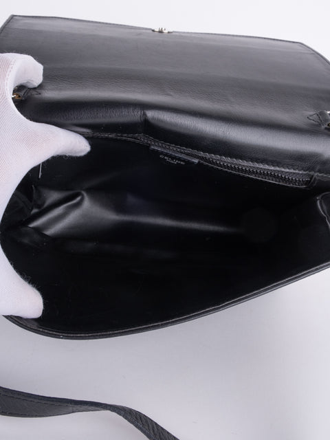 CELINE black vintage bag