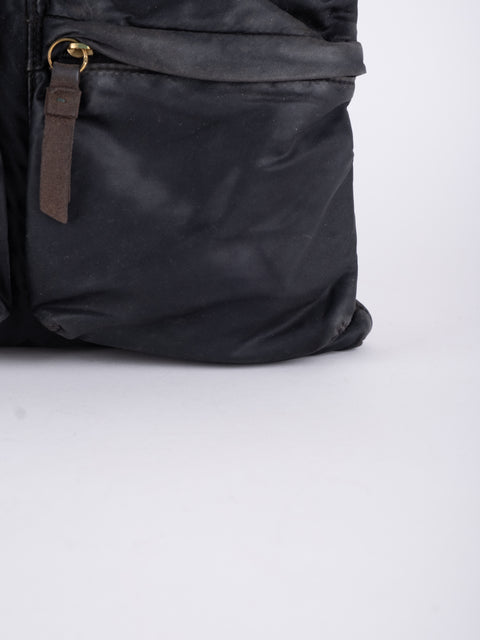 COACH Vintage Black Buckle Crossbody Bag